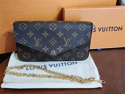 louis vuitton felicie pochette fake|felicie pochette monogram.